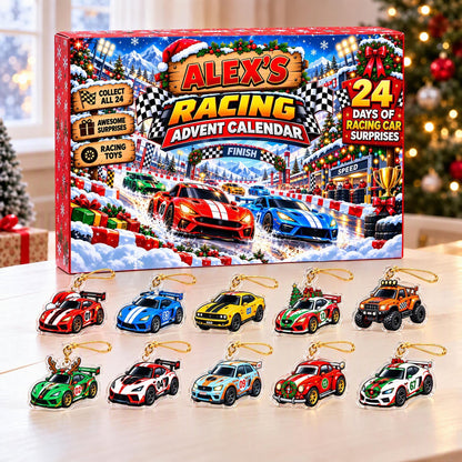 The Grand Prix to Christmas - Personalized Christmas Advent Calendar