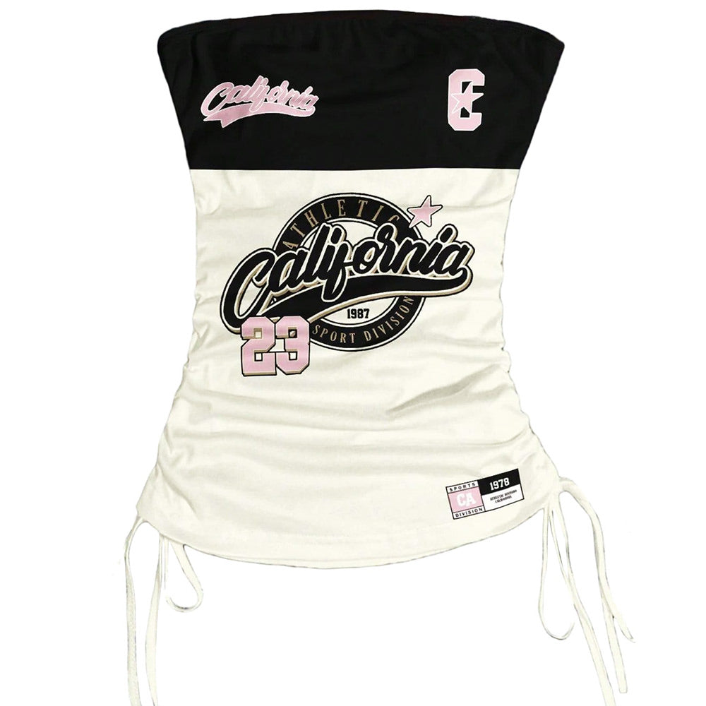 California Print Tube Top