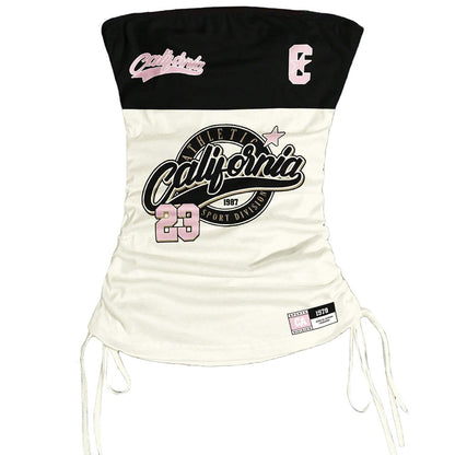 California Print Tube Top