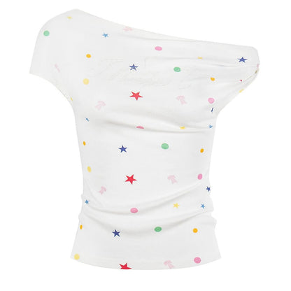 Candy Star Off Shoulder Top