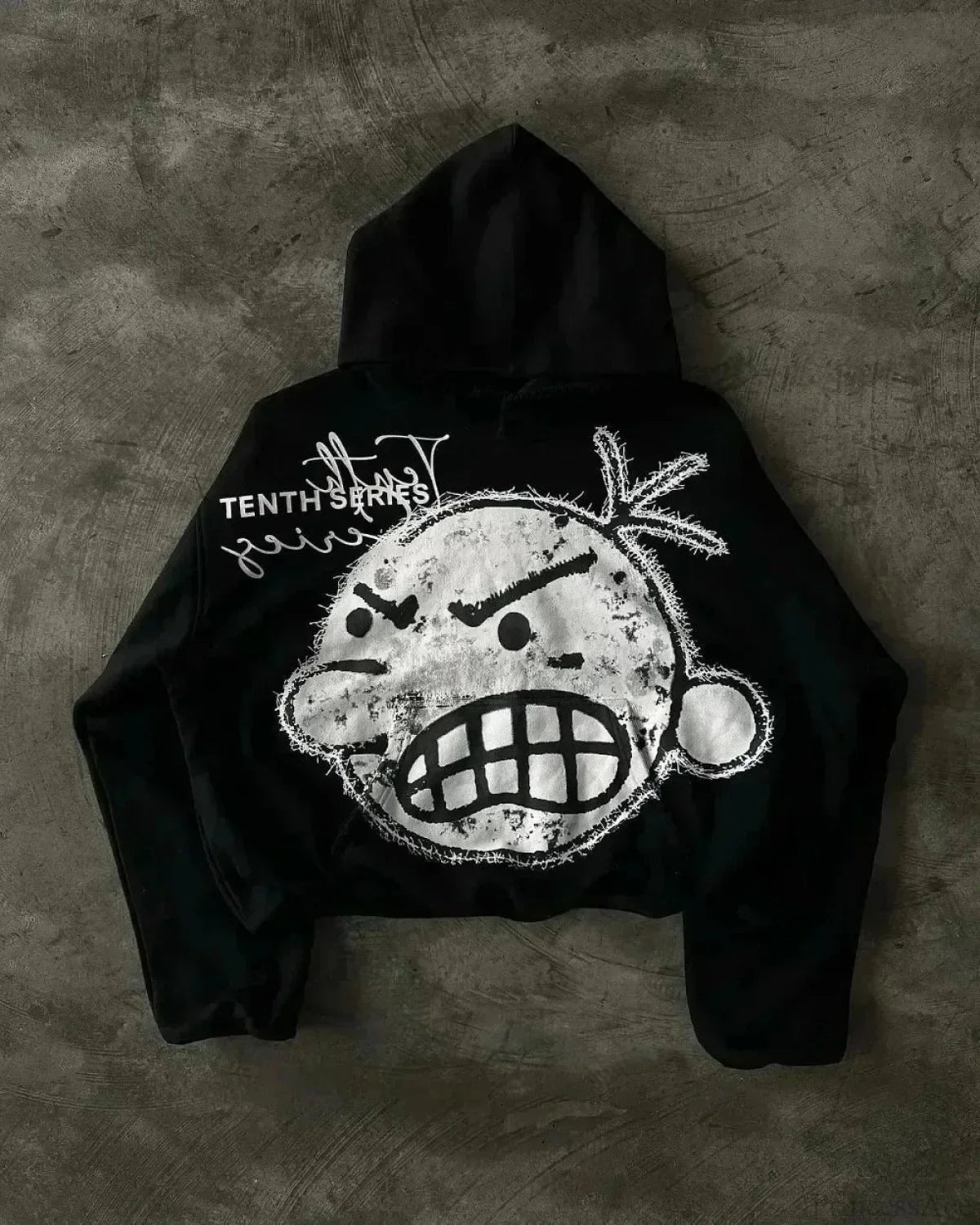 Cartoon Graphic Oversized Hoodie