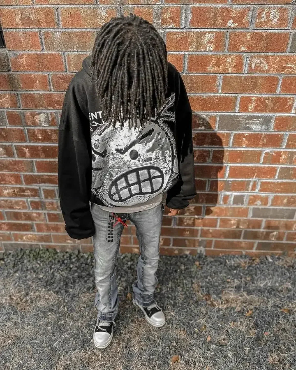 Cartoon Graphic Printed Hoodie