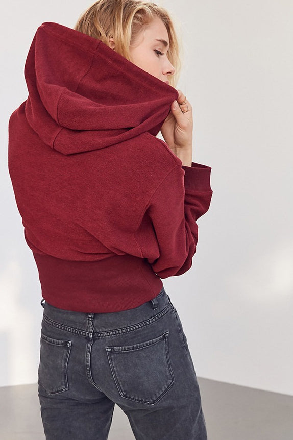 High Waist Loose Fit Hoodie