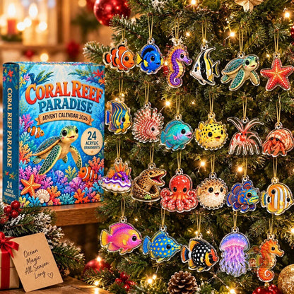 Coral Reef Paradise Advent Calendar 2026