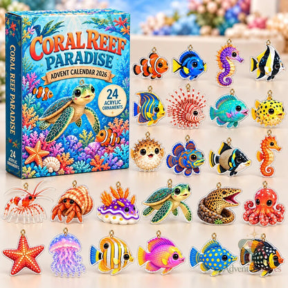 Coral Reef Paradise Advent Calendar 2026