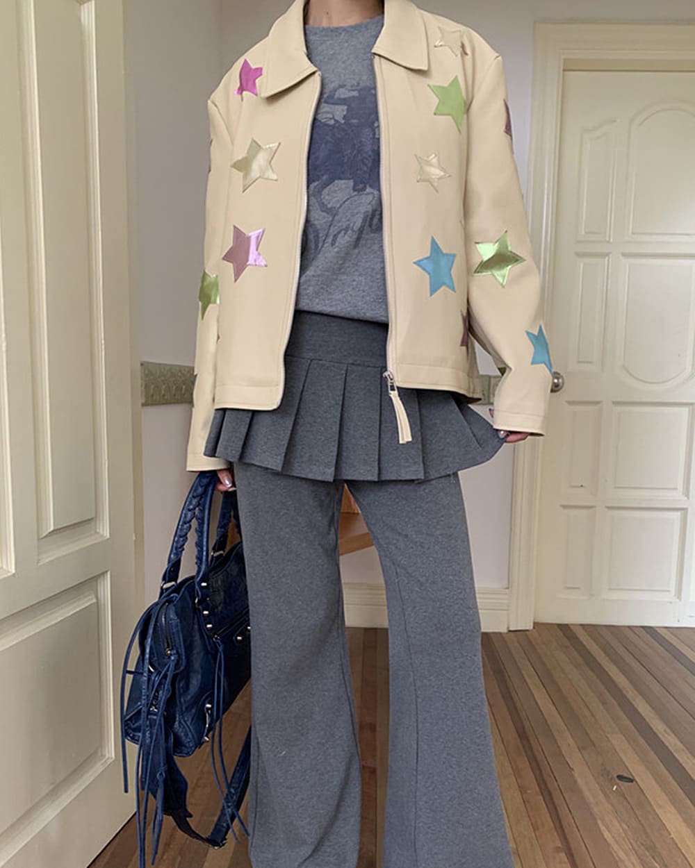 Cosmic Star Patch Jacket