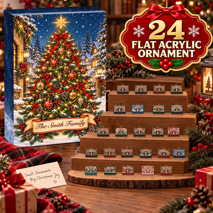 Christmas Songs Advent Calendar 2026 - 24 Day Spirits Countdown, Acrylic Charms Blind Box - Gift For Family