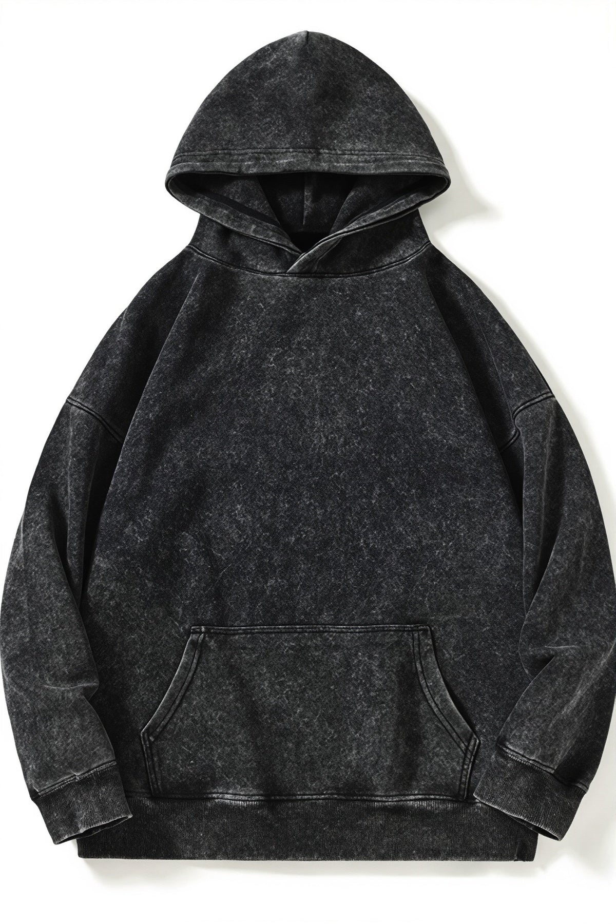 Retro Washed Oversized Pullover Hoodie