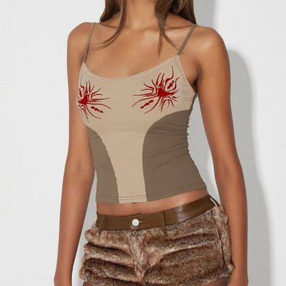 Dark Celestial Sheer Tank Top