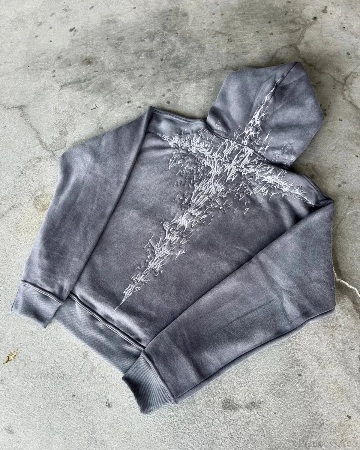 Dark Embroidered Cleansing Sweatshirt