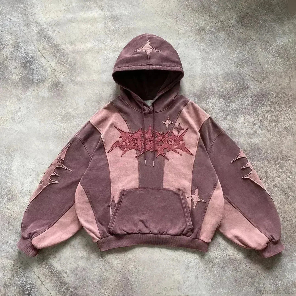 Dark Flash Diamond Patch Hoodie