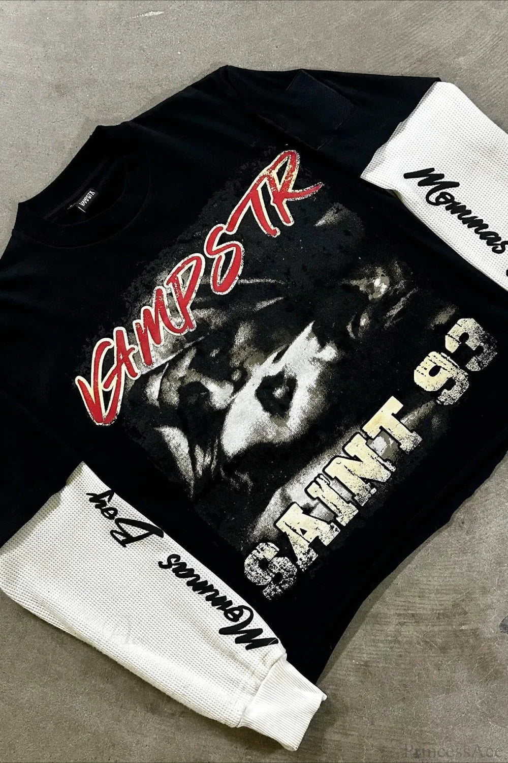 Dark Futuristic Counterfeit 2-Part Hoodie
