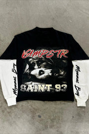 Dark Futuristic Counterfeit 2-Part Hoodie