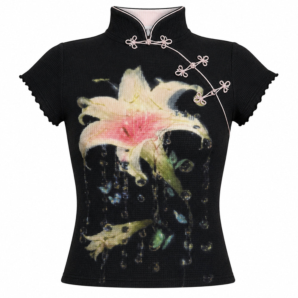 Dark Lily Graphic T-Shirt