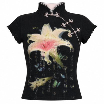 Dark Lily Graphic T-Shirt