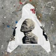 Dark Mummy Visual Pullover Hoodie