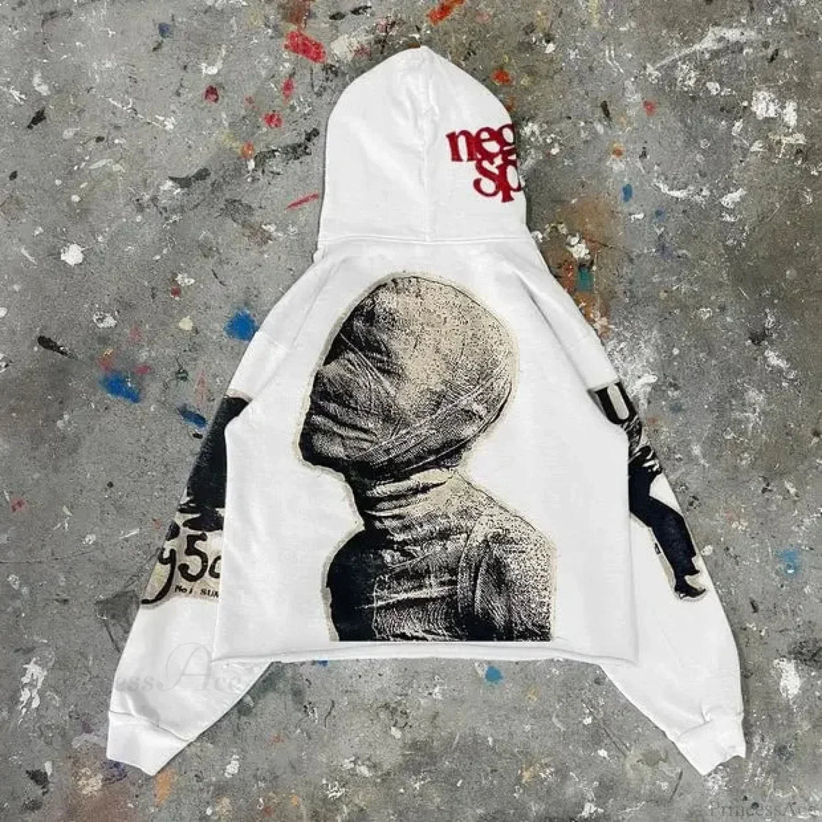 Dark Mummy Visual Pullover Hoodie