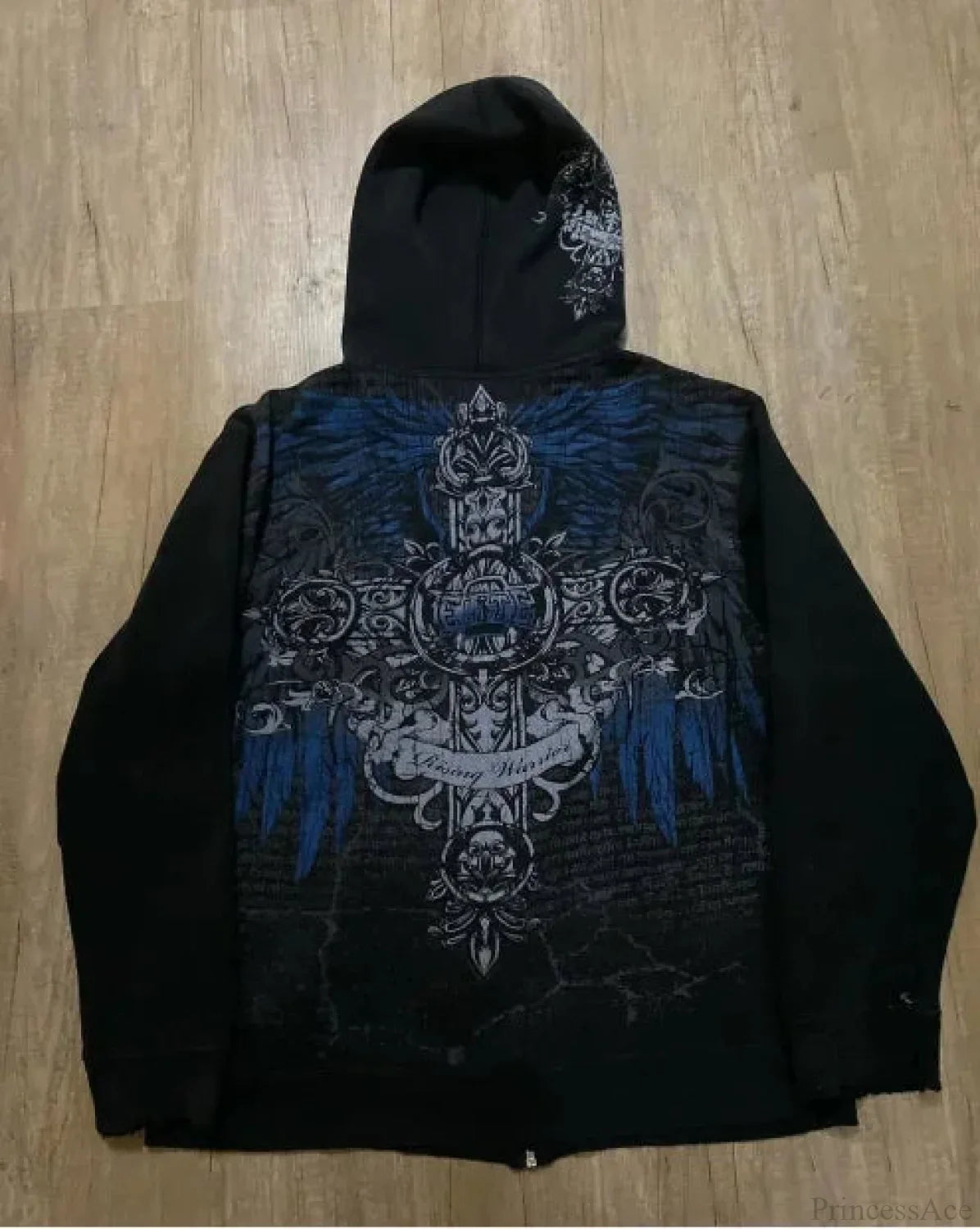 Dark Print Pullover Jumper