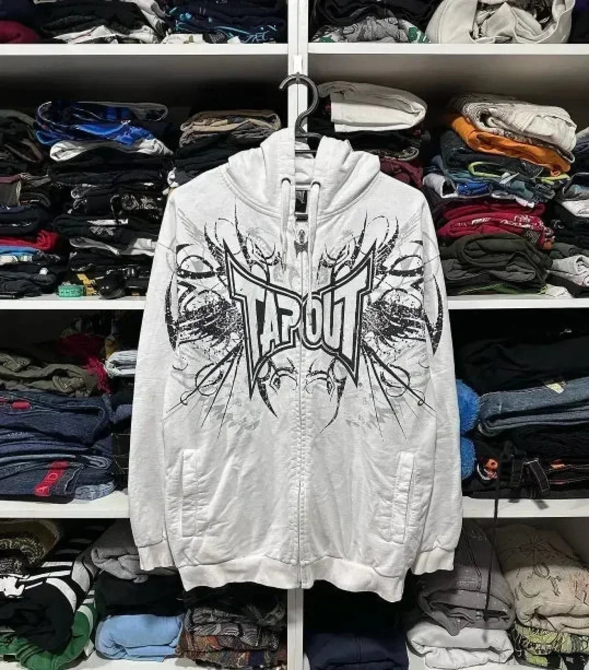 Dark Print Pullover Jumper
