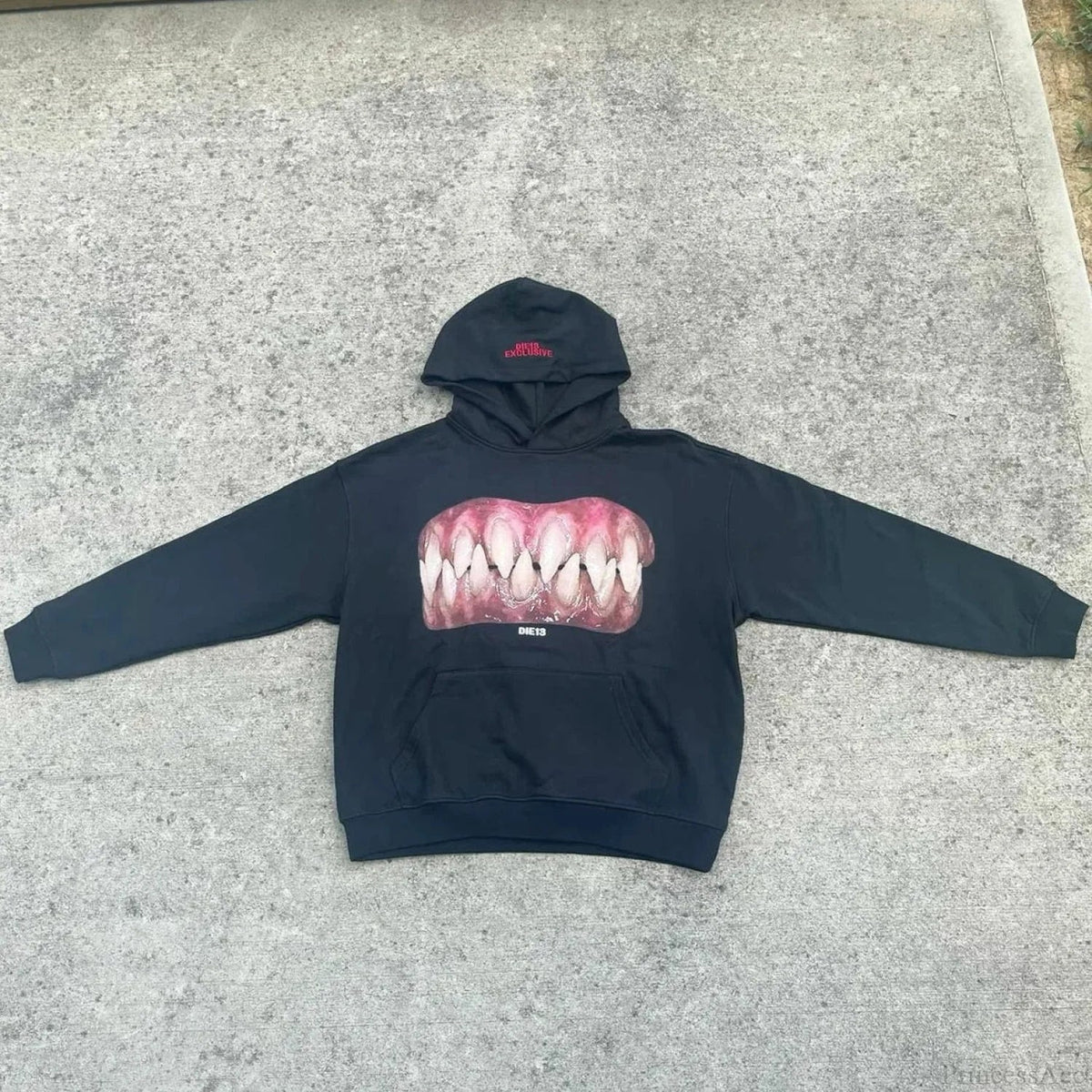 Dark Teeth Visual Pullover Hoodie