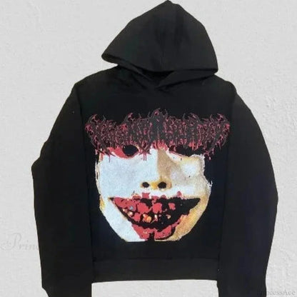 Dark Teeth Visual Pullover Hoodie