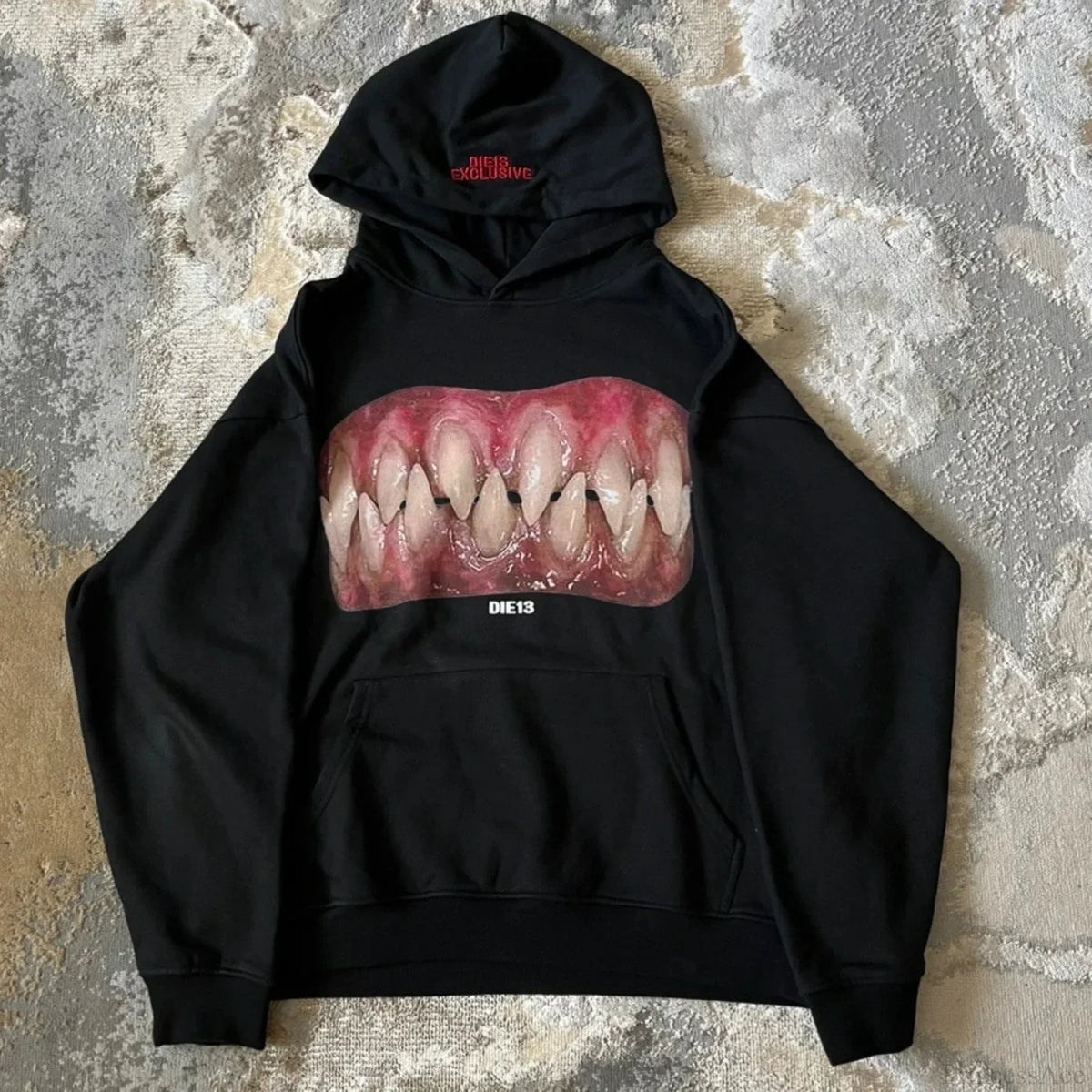 Dark Teeth Visual Pullover Hoodie