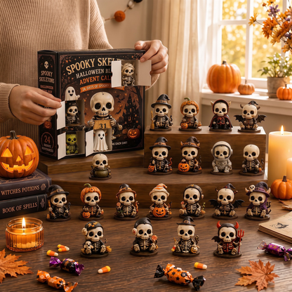 Spooky Skeletons Halloween Blind Box Advent Calendar