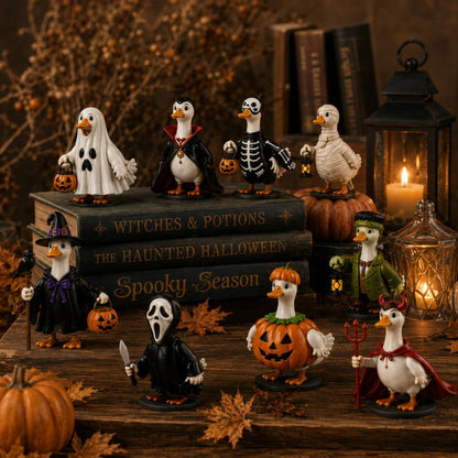 Halloween Advent Calendar, Little Reaper Duck Decor, 24 Costume Ducks, Acrylic Halloween Display, Spooky Home Decor, Halloween Gift, Mystery Box