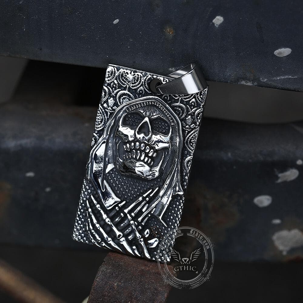 Death Skull Stainless Steel Pendant