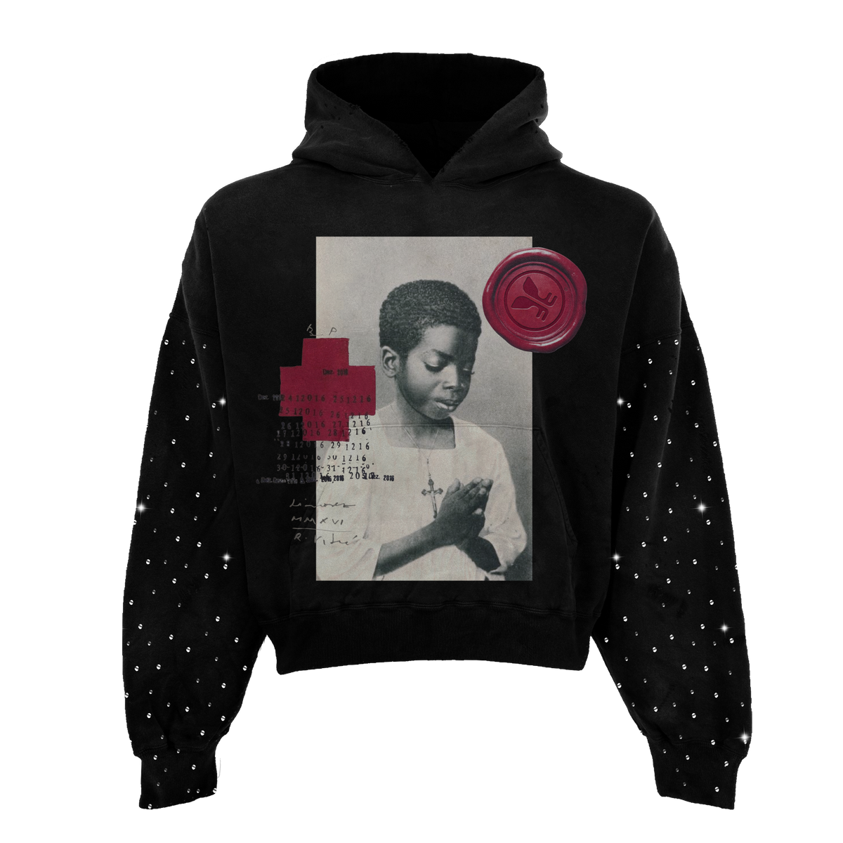 Devotion Rhinestone Hoodie