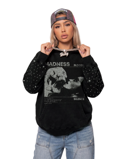 Devour Rhinestone Hoodie
