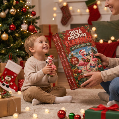 2026 Christmas Flamingo Advent Calendar - Every Day Bring New Suprises