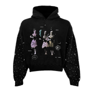 Mad Dolls Rhinestone Hoodie
