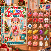 Anatomy Advent Calendar 2026, Human Body Blind Box, Medical Christmas Countdown, Anatomy Ornaments, Gift for Medical Student