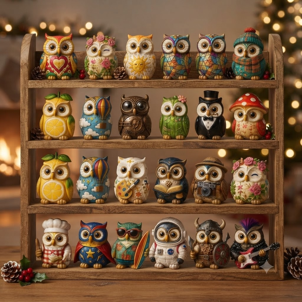 24 Days of Day of Owl Collection - 2026 Advent Calendar