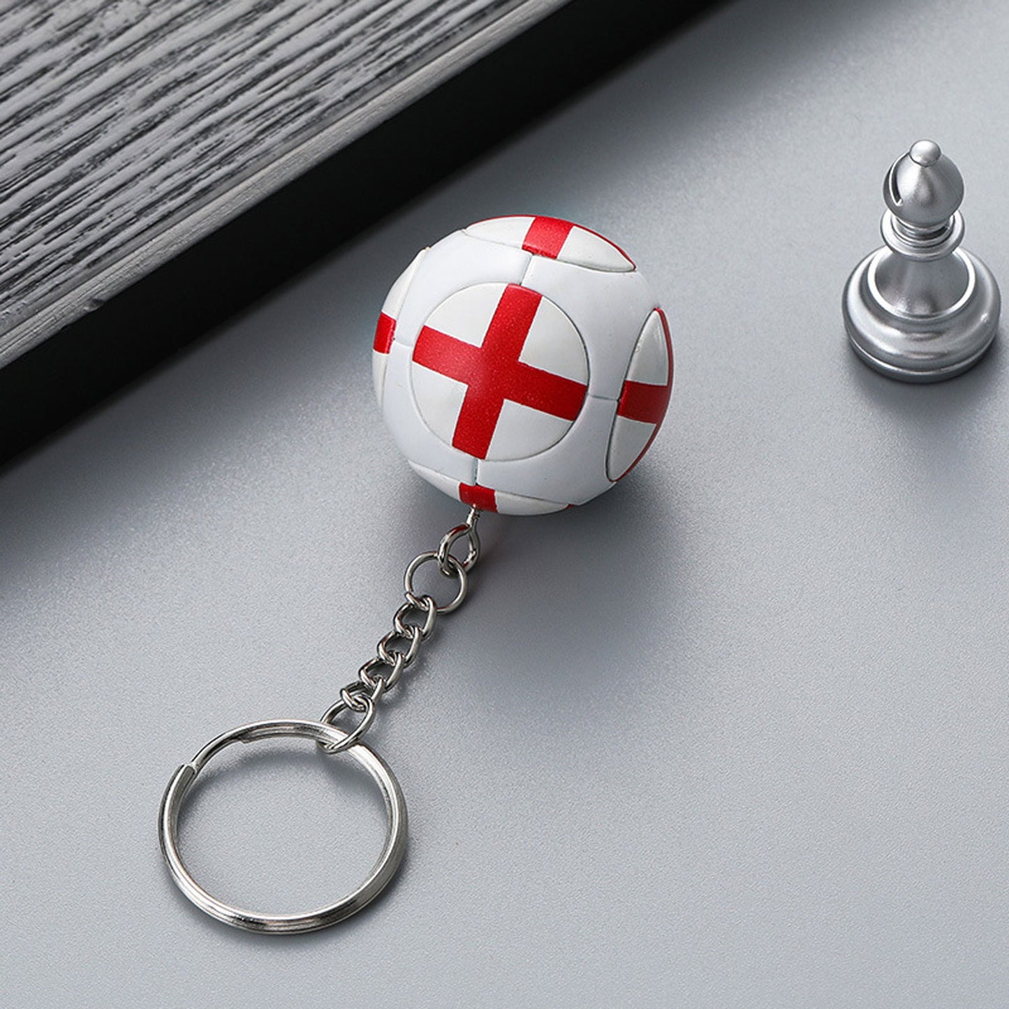 World Cup 2026 Football National Flag Keychains