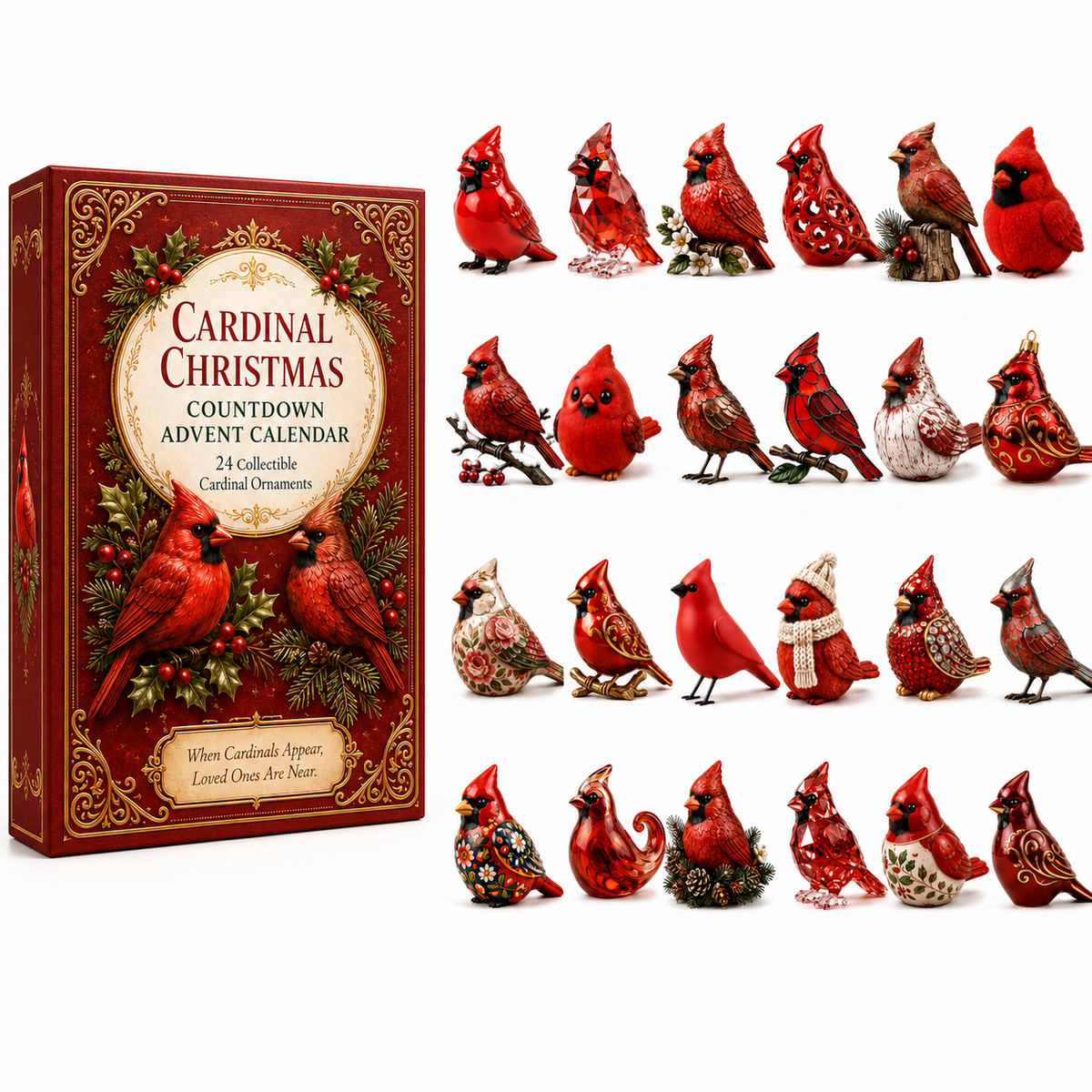 Cardinal Christmas 24-Day Countdown Calendar – Limited Anniversary Edition
