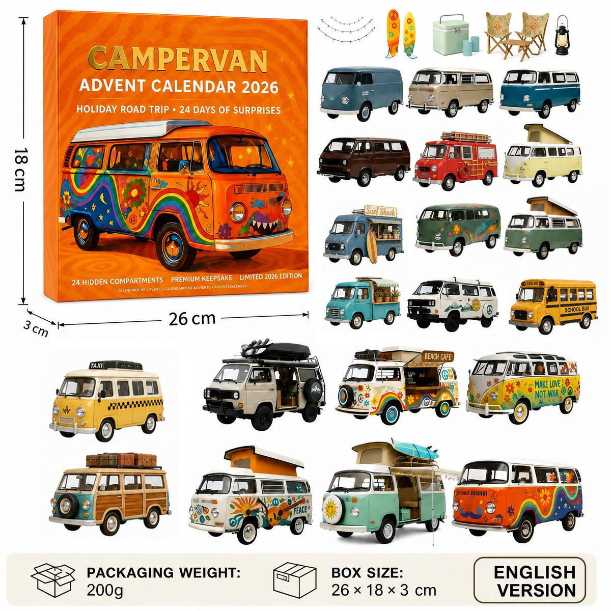 24 Days of Campervan - 2026 Campervan Advent Calendar