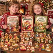 2026 Golden Retriever Advent Calendar | 24 Acrylic Dog Ornaments (Holiday Countdown)
