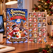 Snowman Advent Calendar 2026, 24 Piece Snowman Ornament Set, Snowman Blind Box Advent Calendar, Cute Snowman Countdown Gift for Home Decor