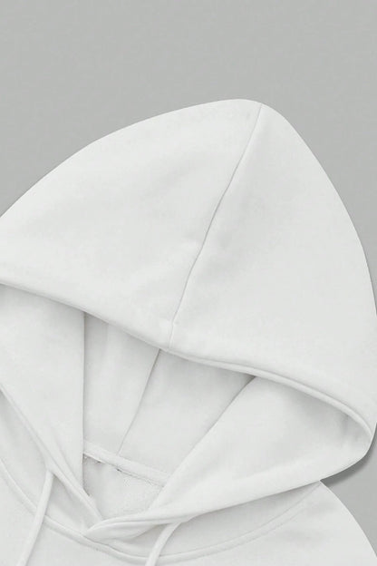 Cross Letter Pullover Hoodie
