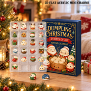 Dumpling Christmas Advent Calendar: 24-Day Blind Box Charms