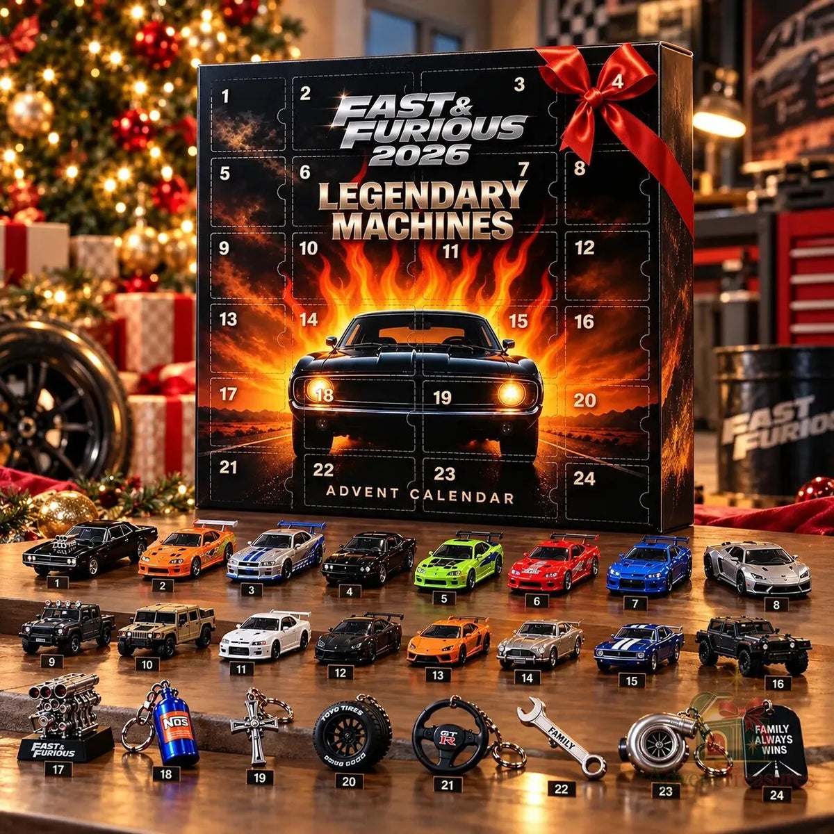 Fast & Furious 2026 Advent Calendar