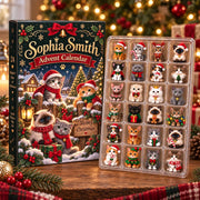 Personalized Cat Advent Calendar: Custom Meowy Christmas Countdown, Kitten Blind Box