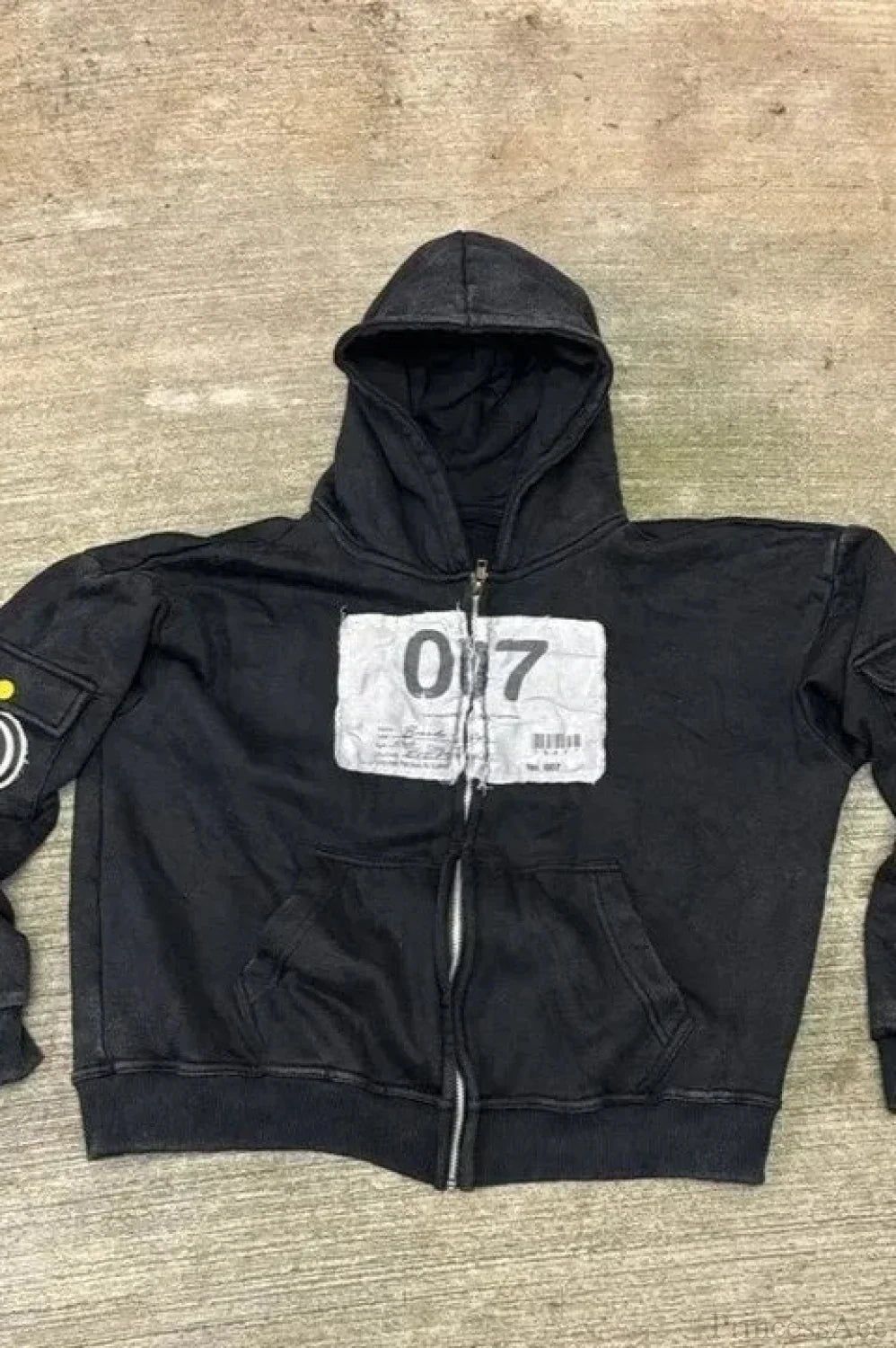 Flash Diamond Oversized Hoodie