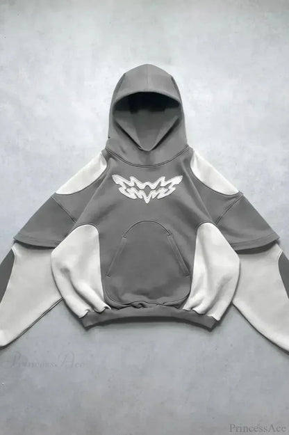 Flash Diamond Oversized Hoodie