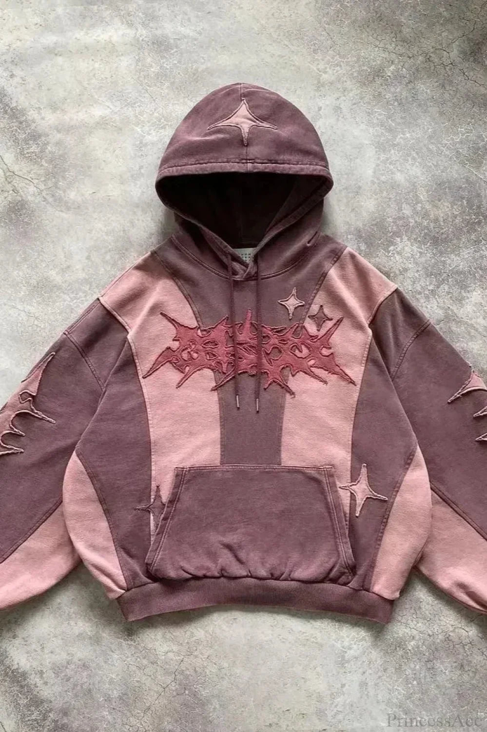 Flash Diamond Oversized Hoodie