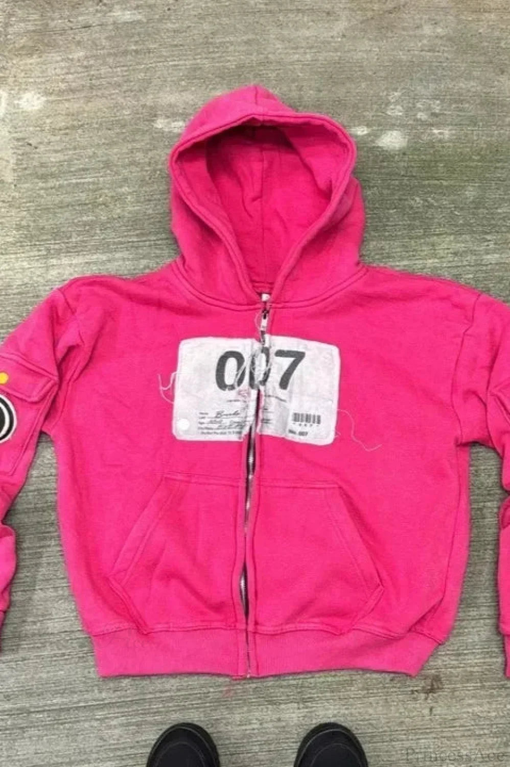 Flash Diamond Oversized Hoodie