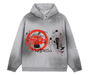 Fragments Faded Distress Hoodie