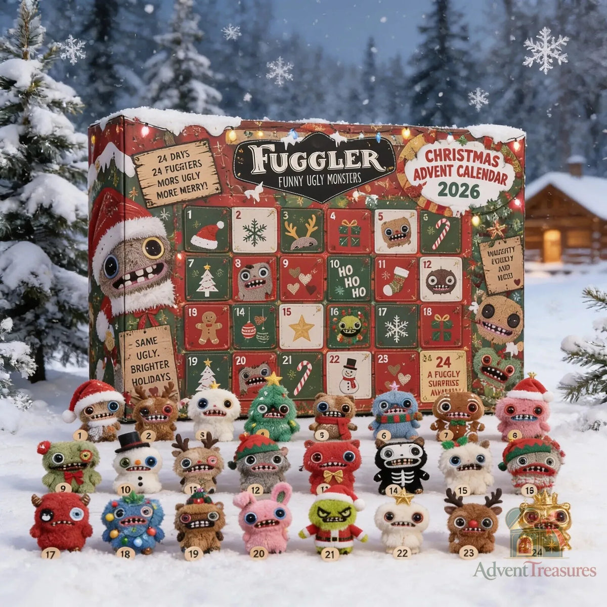 Fuggler Funny Ugly Monsters Advent Calendar 2026